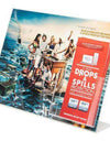 LHAP-1411E: 14w x 11h Clear Styrene Combo Ad Frame w/ TriFold Pocket