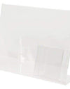 LHAP-1411E: 14w x 11h Clear Styrene Combo Ad Frame w/ TriFold Pocket