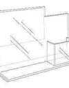 LHDP-8511E: 8.5w x 11h Combo Ad Frame w/Pocket
