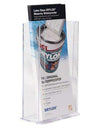 LHF-S140: Clear Acrylic Brochure Holder for 4"w Literature: