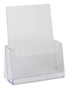 LHF-S110: Clear Acrylic Brochure Holder for 5.75w Literature: