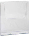 LHF-S160: Clear Acrylic Brochure Holder for 8.5"w Literature:
