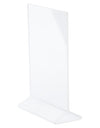 LHB-57E: 5w x 7h Clear Top Load Table Tent