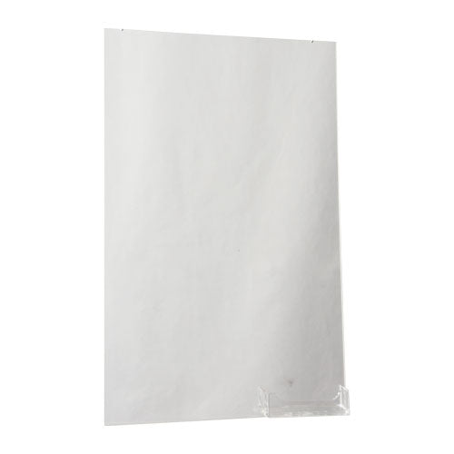 LHPNC-1117E: 11"w x 17"h Wall Mount Ad Frame/Sign Holder w/BC Pocket