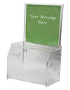 SBB-596-H: Acrylic Ballot/Suggestion Box w/Header