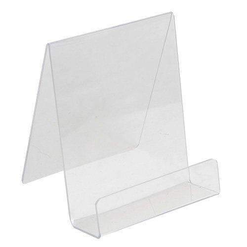 LHS-46: Clear slant back open style easel 4 W x 6 H