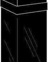 Deluxe Acrylic Locking Ballot/Suggestion Box w/Floor Stand