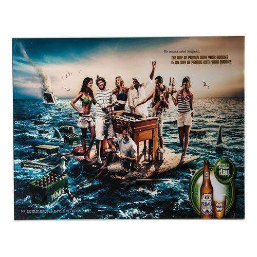 LHPN-1485:  14w x 8.5h  Wall Mount Ad Frame/Sign Holder