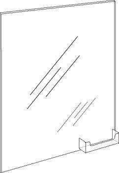 LHPNC-1114E: 11w x 14h  Wall Mount Ad Frame/Sign Holder w/BC Pocket