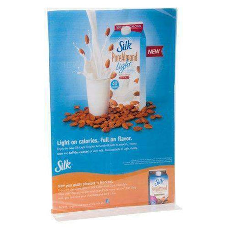 LHC-1117E: 11w x 17h Clear Bottom Load Table Tent