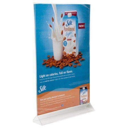 LHB-1117E: 11w x 17h Clear Top Load Table Tent