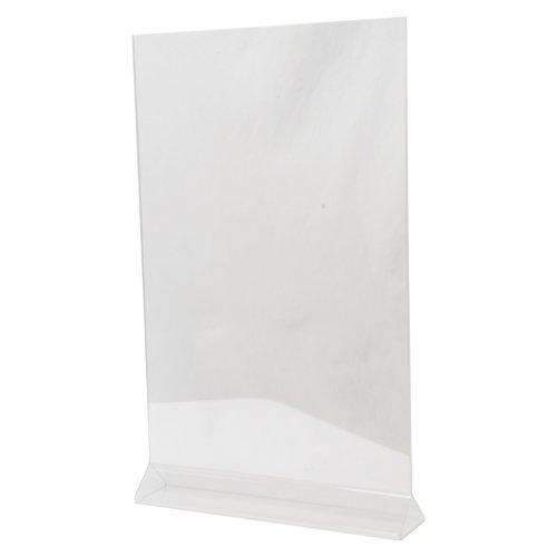 LHB-1117E: 11w x 17h Clear Top Load Table Tent