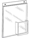 LHPP-1117E: 11w x 17h Wall-Mount Ad Frame/Sign Holder w/Trifold Pocket