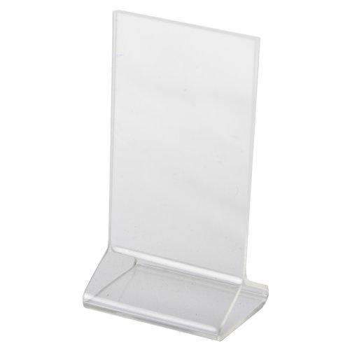 LHB-35E: 3W x 5h Clear Top Load Table Tent