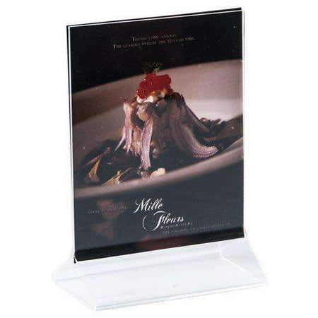 LHB-45E: 4w x 5h Clear Top Load Table Tent