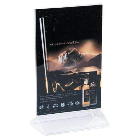 LHB-46E: 4w x 6h Clear Top Load Table Tent