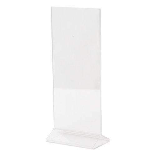 LHB-49E: 4w x 9h Clear Top Load Table Tent