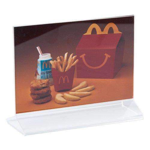 LHB-64E: 6w x 4h Clear Top Load Table Tent