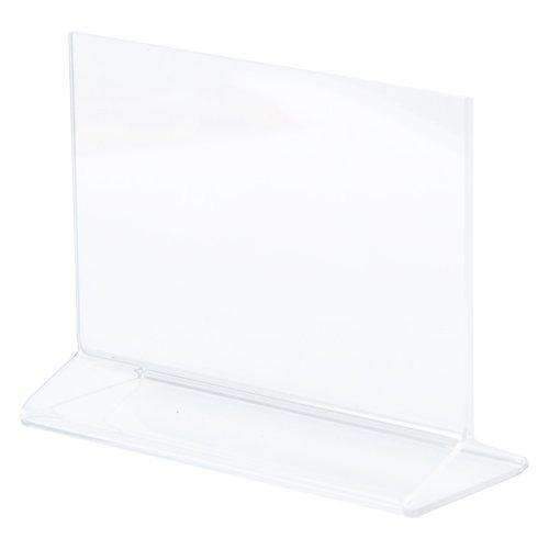 LHB-64E: 6w x 4h Clear Top Load Table Tent