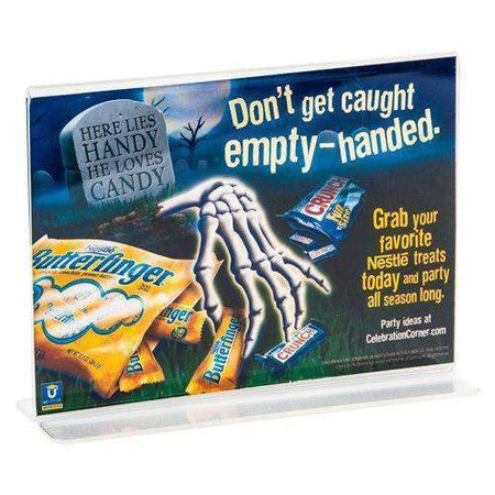 LHC-75E: 7w x 5h Clear Bottom Load Table Tent