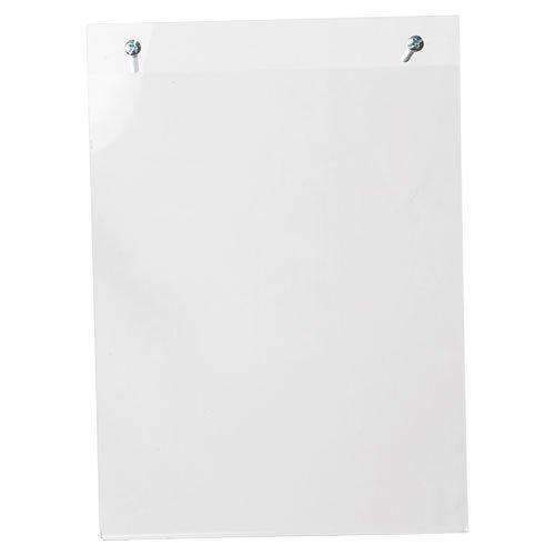 LHP-810E: 8w x 10h Clear Styrene Wall Mount Ad Frame/Sign Holder
