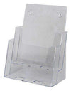 LHF-S82: Acrylic 2-Tier Brochure Holder for 8.5 w Literature: