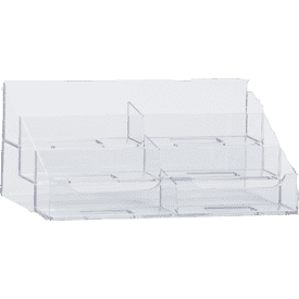 CHF-S23: Clear Acrylic 6-Pocket Business Card Holder