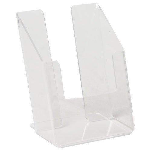 SPF-0409-2: Clear Acrylic Brochure Holder for 4w Literature