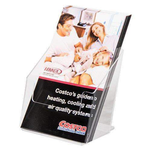 Clear Acrylic Brochure Holder for 5.5w Literature