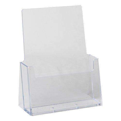 LHF-S110: Clear Acrylic Brochure Holder for 5.75w Literature: