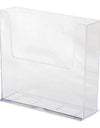 LHF-S150: Clear Acrylic Brochure Holder for 7.5"w Literature: