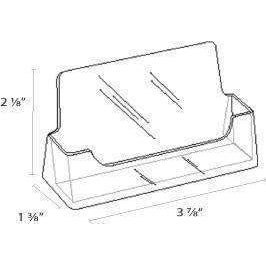 CHF-S50: Clear Acrylic Business Card Holder