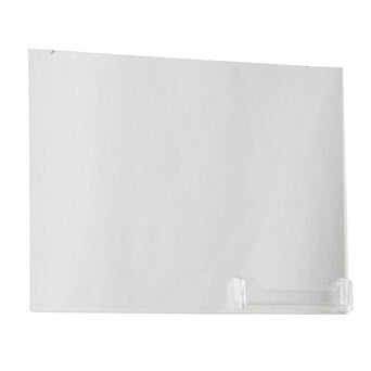 LHPC-1117E: 17"w x 11"h Wall Mount Ad Frame/Sign Holder w/BC Pocket