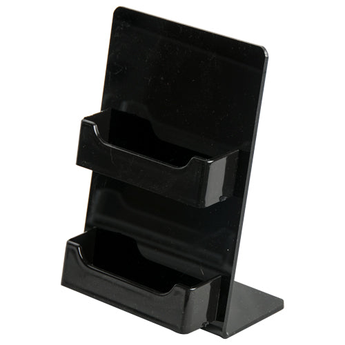 Slant Back Easel With A Two Business Card Pockets