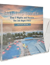 CLEAR WALL MOUNT 5-5/8" X 5-1/8" X 1-1/2" UPRIGHT BROCHURE HOLDERS WITH 2 HOLES (W/ TAPE)