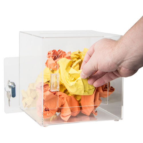Acrylic Locking Ballot/Suggestion Box
