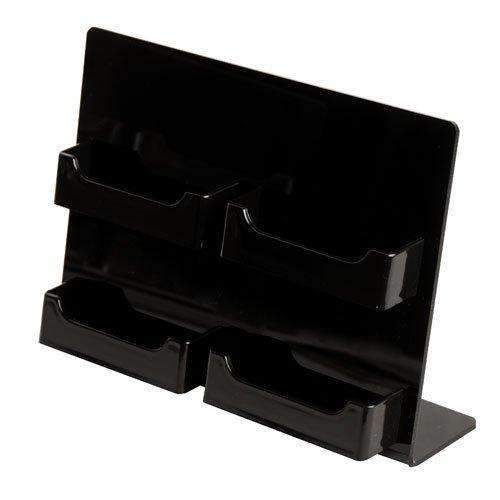 Slant Back Easel With A Four Business Card pockets