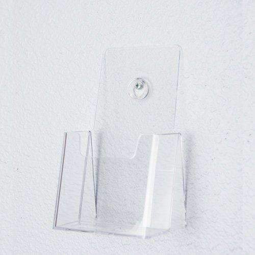 LHF-K200: Slant back/wall mount tri-fold brochure holder with hanger