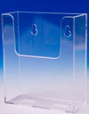 LHW-M45: Clear Acrylic Wall-Mount Brochure Holder for 4"w Literature