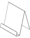 LHS-46: Clear slant back open style easel 4 W x 6 H