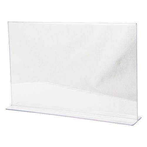 LHC-1711E:  17w x 11h Clear Acrylic Table Tent