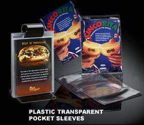 OBHPS65 PLASTIC TRANSPARENT POCKET SLEEVES Fits BHMR65 series.