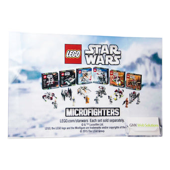 LHPC-1117E: 17"w x 11"h Wall Mount Ad Frame/Sign Holder w/BC Pocket