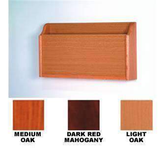 WBHXR-1:  Wood Single Pocket X-ray Wall Rack